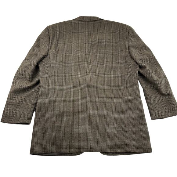 Joseph Abboud Vintage Tweed Blazer Jacket Classic Fit 42R Three Button Wool Silk - Picture 12 of 12
